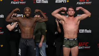 UFC Вегас 36: Битвы взглядов