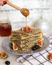 Ванильные блины с маком